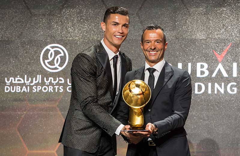 Christiano Ronaldo Globe Soccer Awards